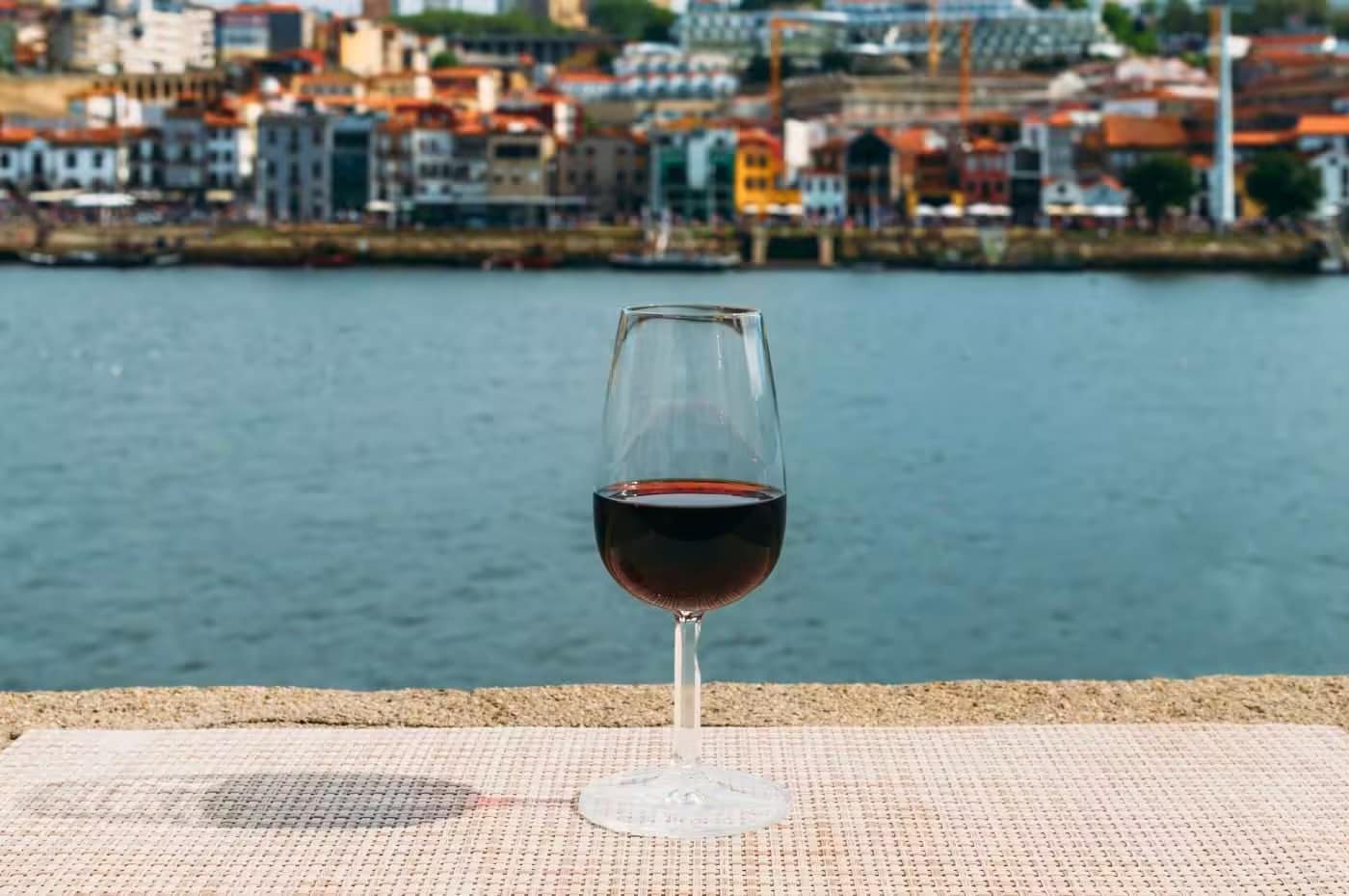 Taça de vinho do Porto